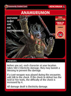Anamurumon - Custom Card