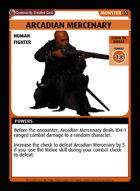 Arcadian Mercenary  - Custom Card