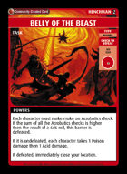 Belly Of The Beast - Custom Card