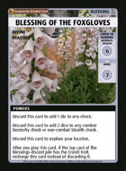 Blessing Of The Foxgloves - Custom Card