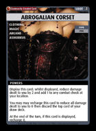 Abrogalian Corset - Custom Card