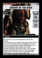 Armor Of The Rose - Custom Card