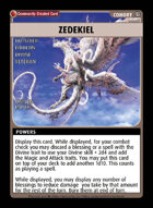 Zedekiel - Custom Card