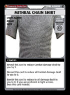 Mithral Chain Shirt - Custom Card