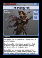The Destroyer - Custom Card