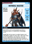 Mithral Master - Custom Card