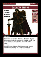 Gauron Blight - Custom Card