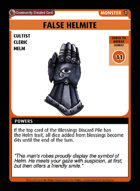 False Helmite - Custom Card
