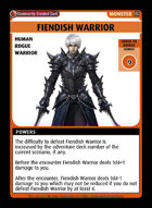Fiendish Warrior - Custom Card