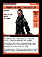 Agent Of The Consortium - Custom Card
