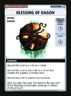 Blessing Of Dagon - Custom Card