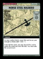 Norse Steel Halberd - Custom Card