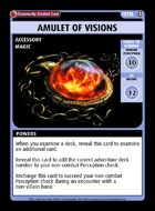 Amulet Of Visions - Custom Card