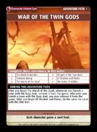War Of The Twin Gods - Custom Card