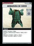 Armadura De Cuero - Custom Card
