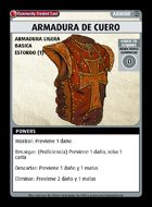 Armadura De Cuero - Custom Card
