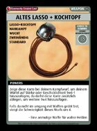Altes Lasso + Kochtopf - Custom Card