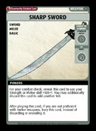 Sharp Sword - Custom Card