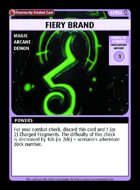 Fiery Brand - Custom Card