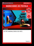 Municiones De Pistola - Custom Card