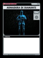 Armadura De Diamante - Custom Card
