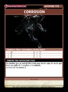 Corrosion - Custom Card