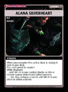 Alana Silverheart - Custom Card