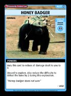 Honey Badger - Custom Card