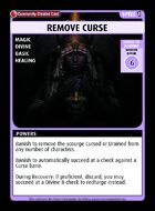 Remove Curse - Custom Card