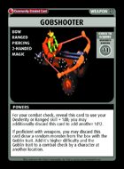 Gobshooter - Custom Card