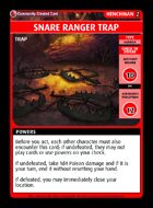 Snare Ranger Trap - Custom Card