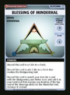 Blessing Of Minderhal - Custom Card