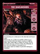 The Baelmourn - Custom Card