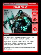 Frost Giant - Custom Card
