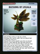 Blessing Of Lissala - Custom Card