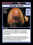 Arcane Tattoo - Custom Card