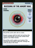 Blessing Of The Angry Hag - Custom Card