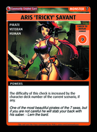 Aris 'tricky' Savant - Custom Card