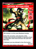 Captain William Kidd - Custom Card