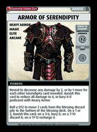Armor Of Serendipity - Custom Card