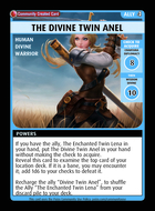 The Divine Twin Anel - Custom Card