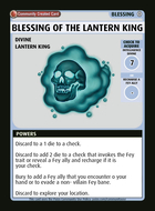Blessing Of The Lantern King - Custom Card