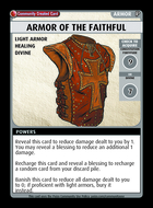 Armor Of The Faithful - Custom Card