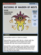 Blessing Of Maiden Of Mists - Custom Card