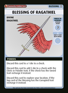 Blessing Of Ragathiel - Custom Card