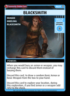 Blacksmith - Custom Card