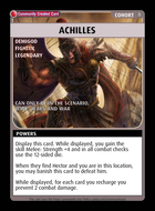 Achilles - Custom Card