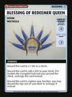 Blessing Of Redeemer Queen - Custom Card