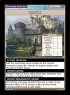 Castle - Custom Card