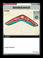 Boomerangue - Custom Card